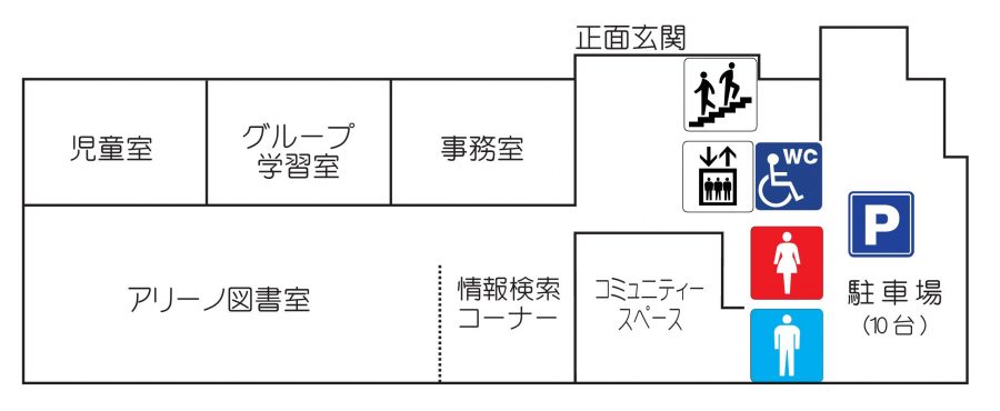 1F見取り図